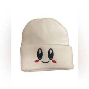 Kirby White Beanie